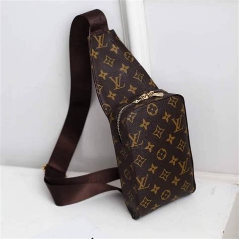 chest bag louis vuitton|Louis Vuitton sling bag brown.